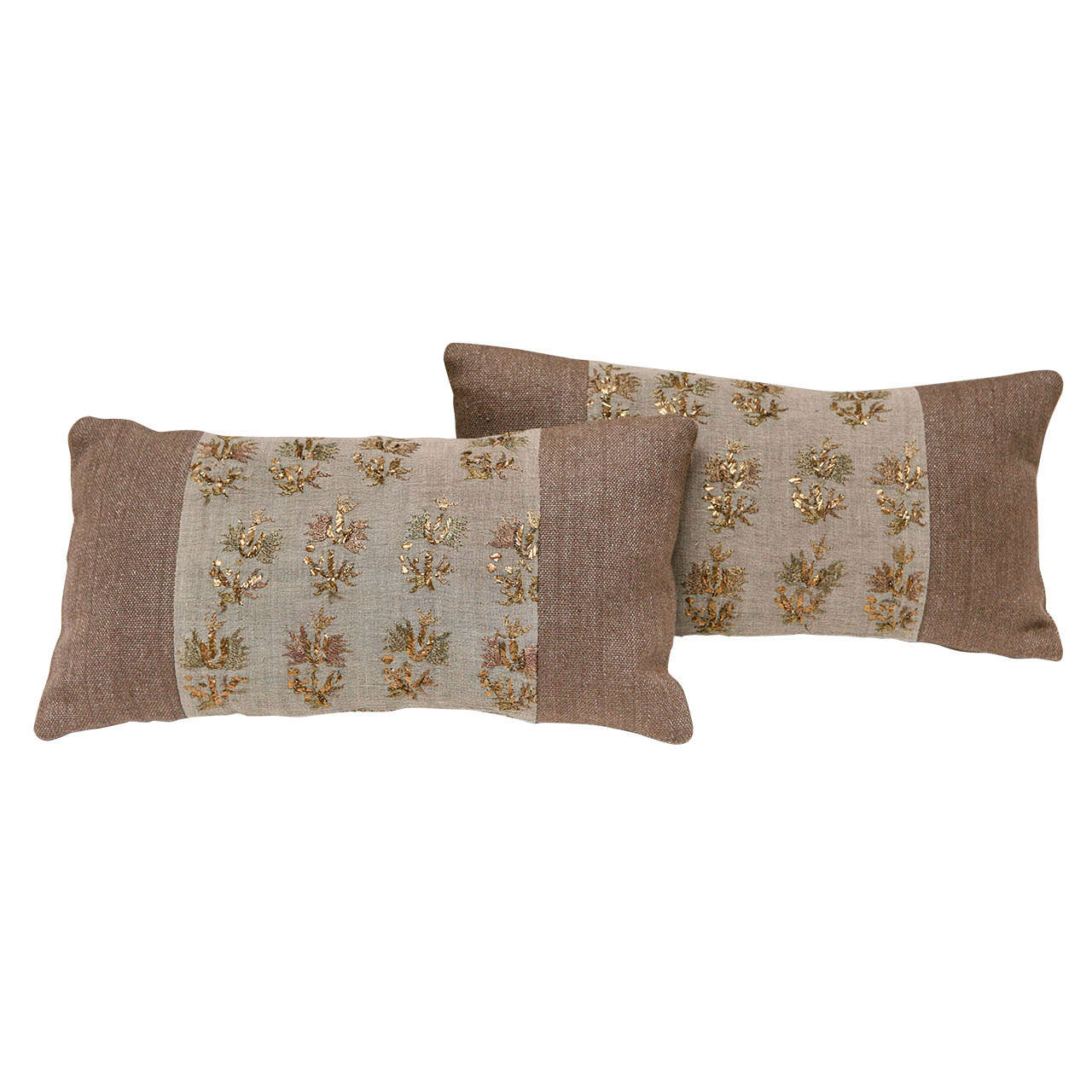Ottoman Turkish Textile Accent Pillow For Sale