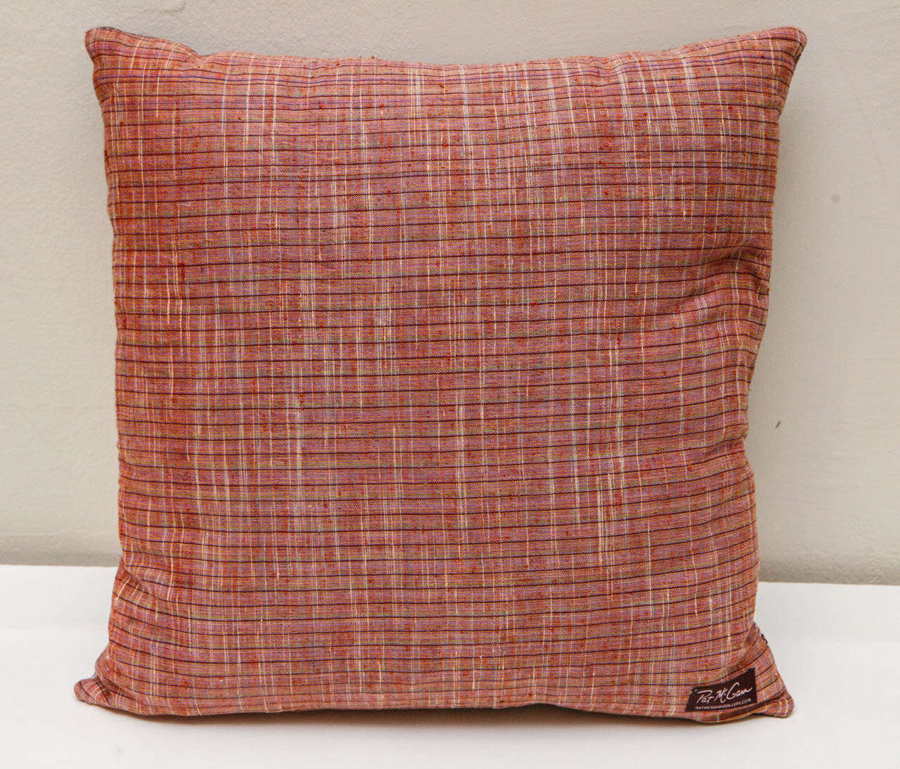 Cotton Indian Kantha Quilt Pillow