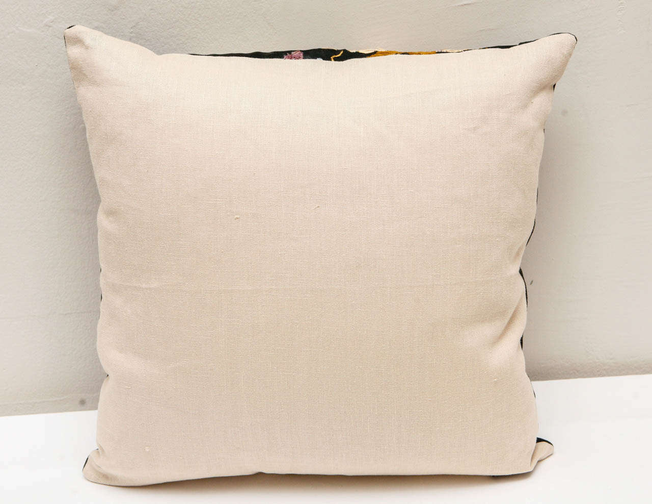 Silk Chinoiserie Velvet Needlework Pillows For Sale
