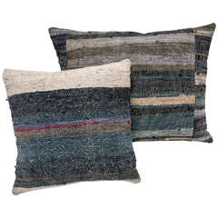 Hmong Rag Rug Pillows