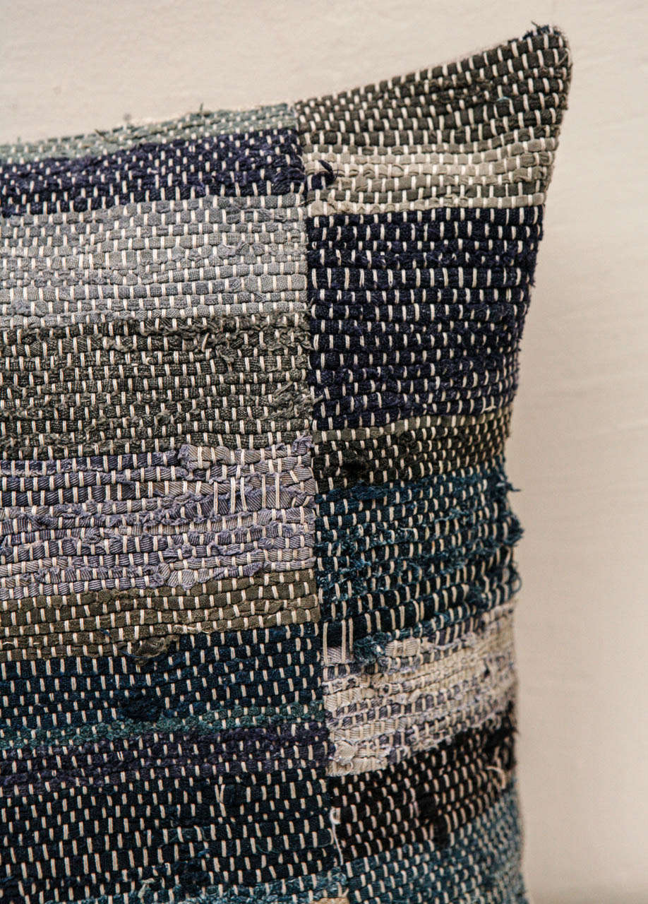 Chinese Hmong Rag Rug Pillows