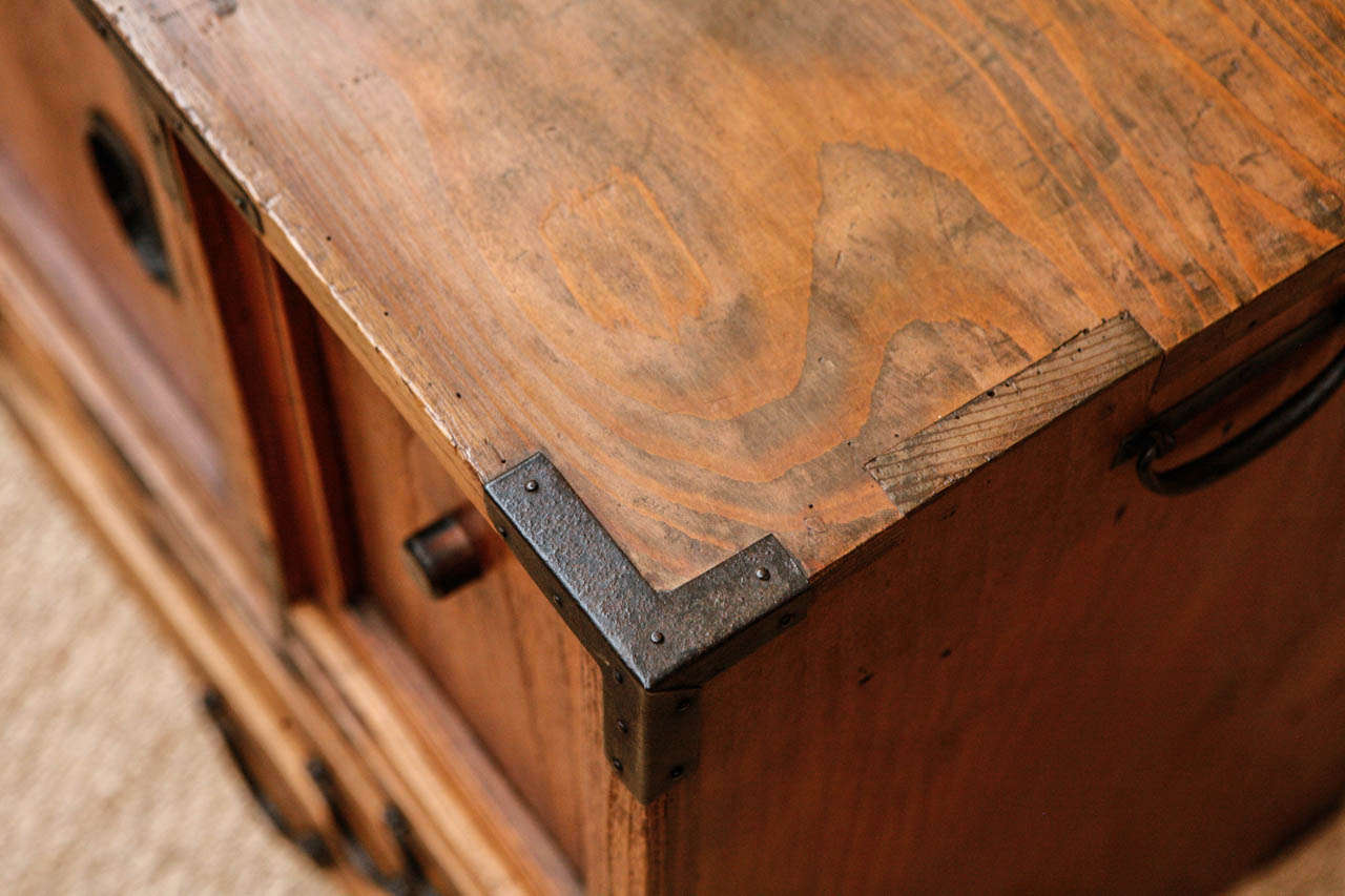 Mid Century Japanese Wardrobe Tansu at 1stDibs