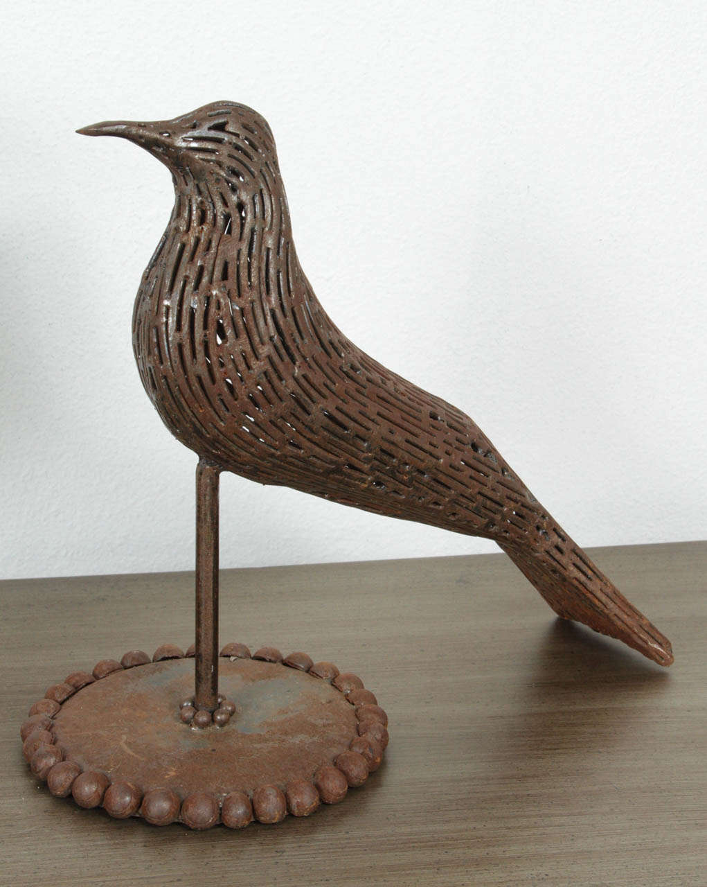 20th Century Pair of Metal Sculpture Shorebirds For Sale