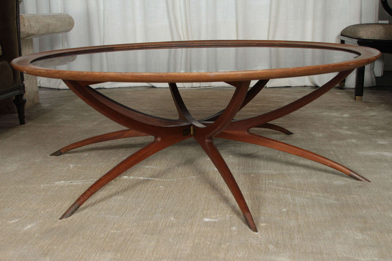 Mid-Century Modern Arachnid Spider Leg Coffee Table