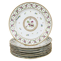 Set of 16 18th Century French Dinner Dishes