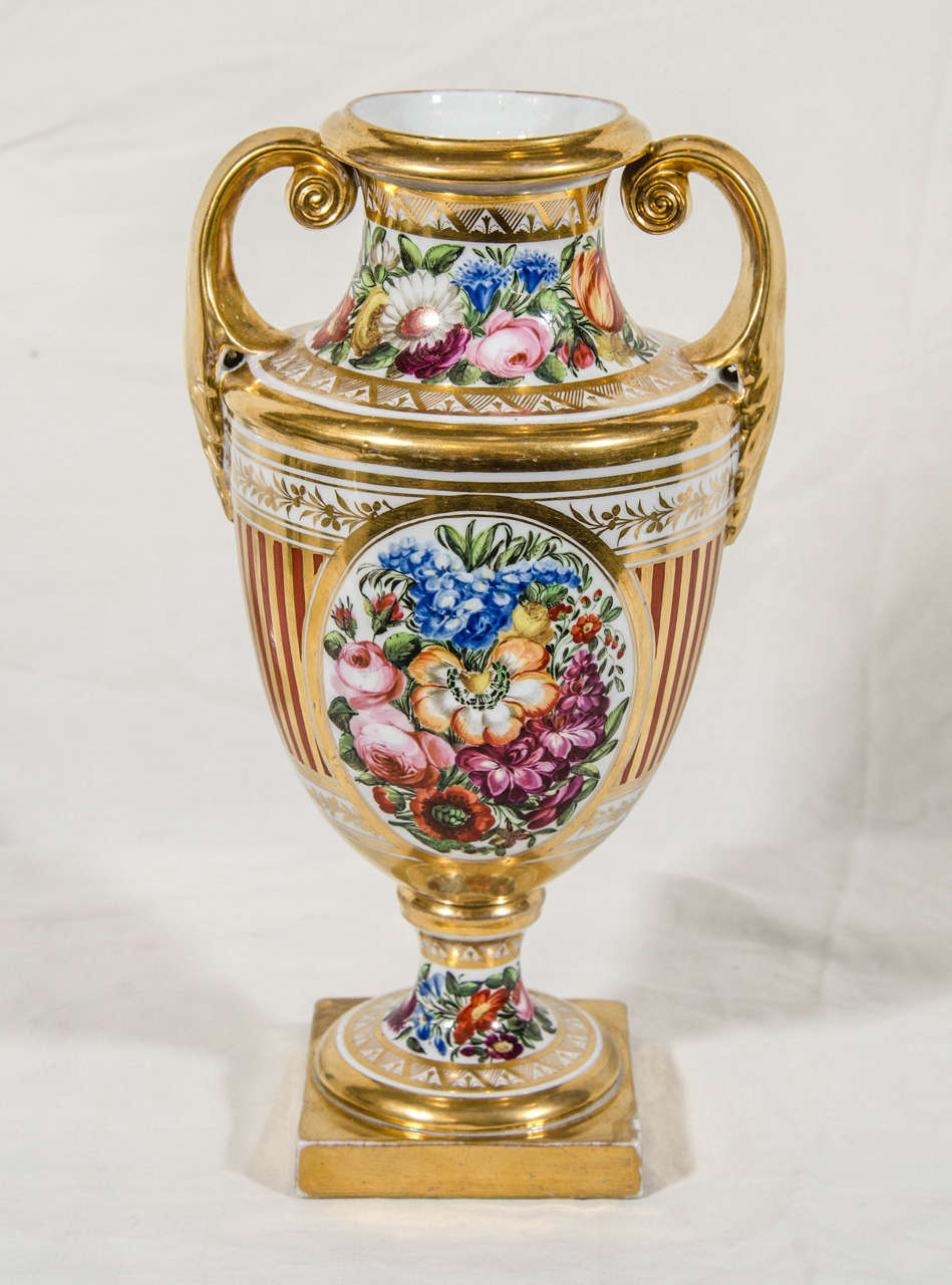 Antique Porcelain Mantle Vase Regency Period at 1stdibs