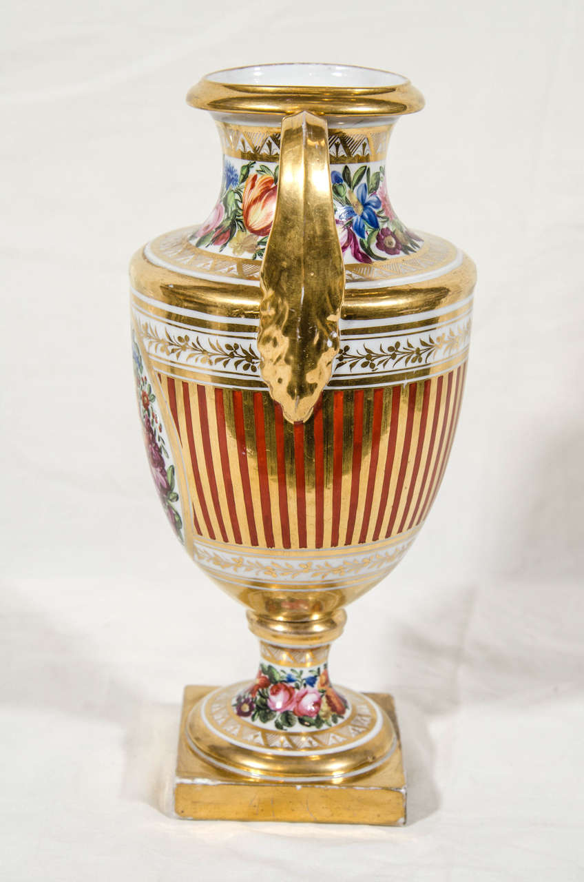Antique Porcelain Mantle Vase Regency Period at 1stdibs