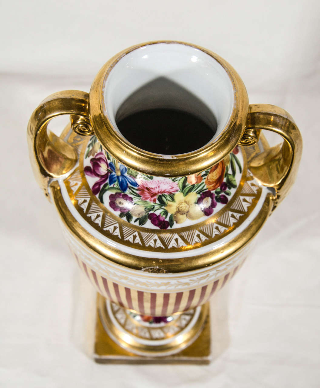 Antique Porcelain Mantle Vase Regency Period at 1stdibs