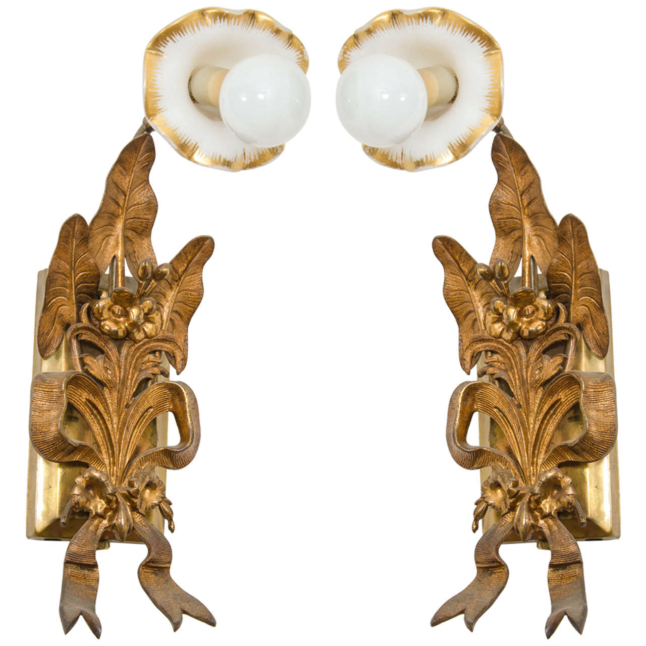 Art Nouveau Sconces