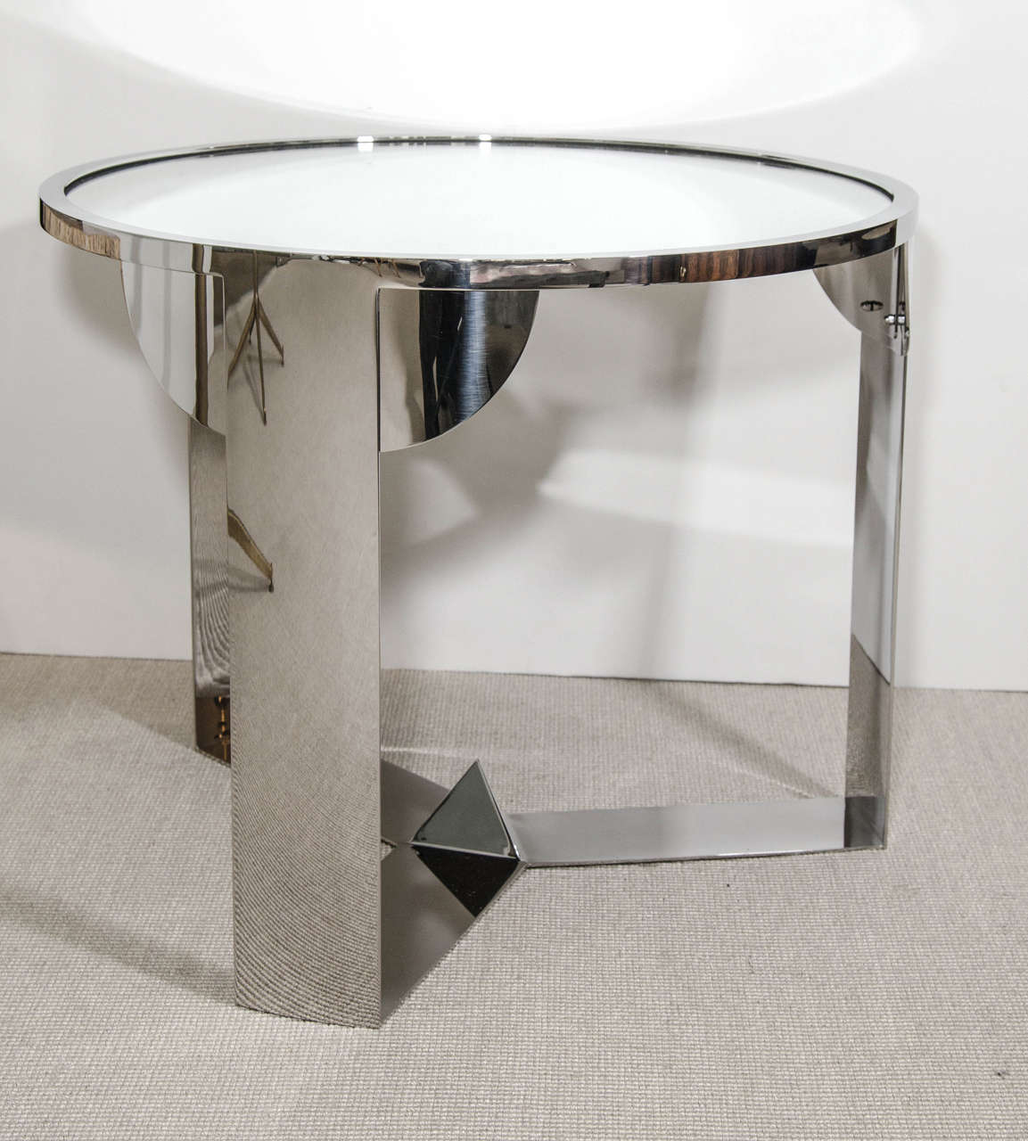 American Limited Edition Constructivist Inspired Custom-Made Table by Eric Appel, USA For Sale