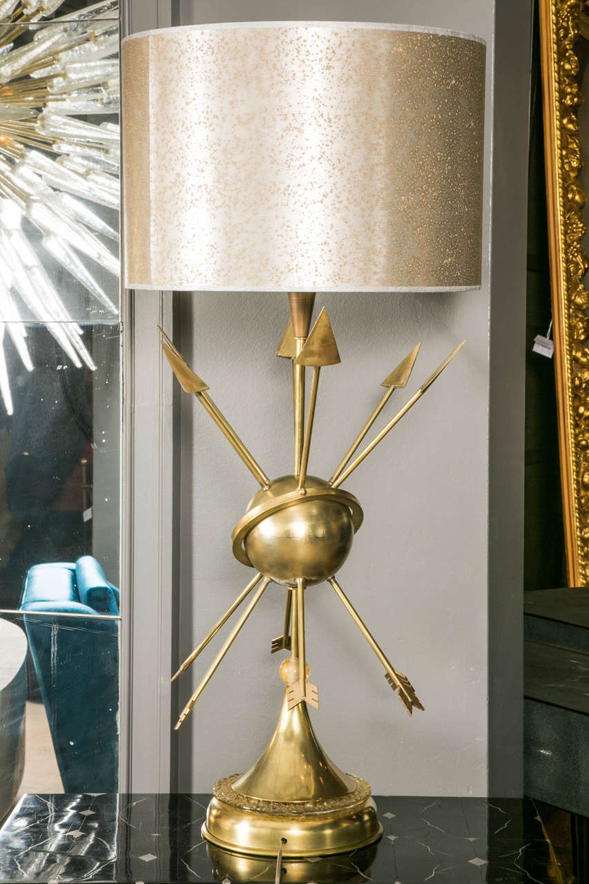 Pair of Brass Table Lamps 2