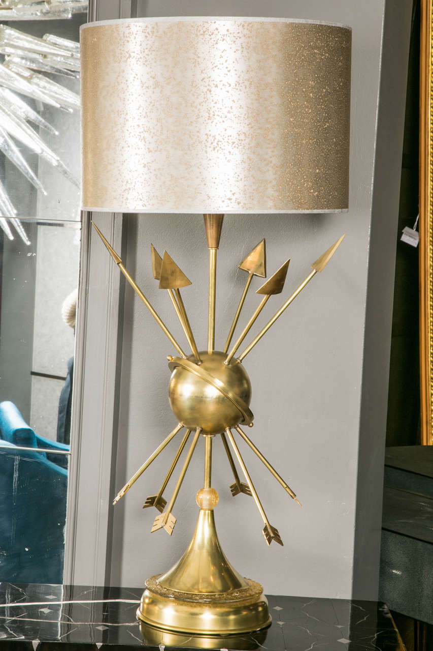 Pair of Brass Table Lamps 3
