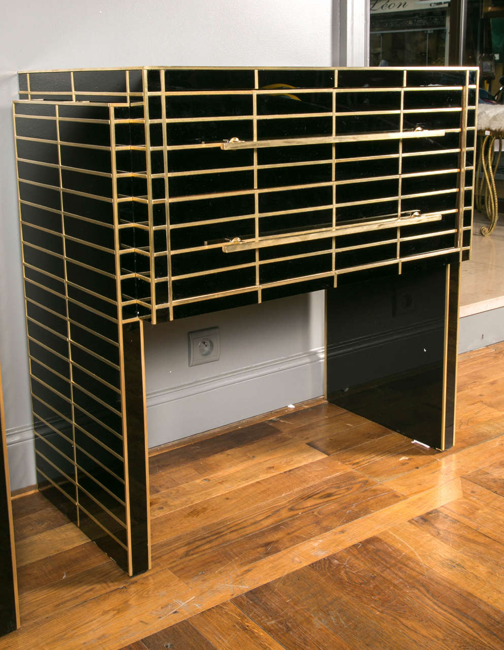 Glamorous Pair of Italian Commodes
