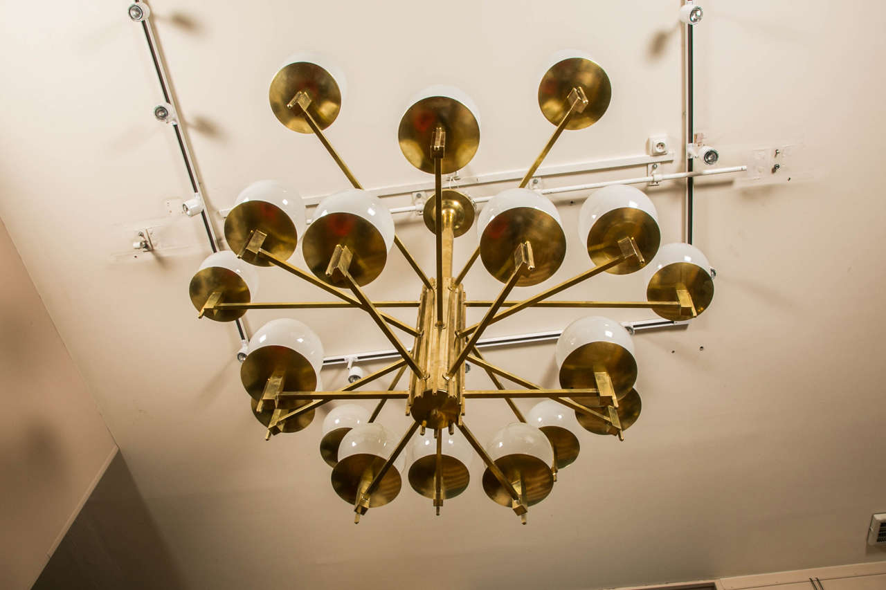 Brass Chandelier at cost price. 1