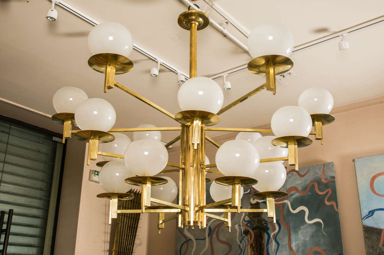 Brass Chandelier at cost price. 2