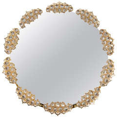 Clustered "Jewel" Element Surround Mirror
