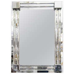 Custom Glass and Rod Polished Nickel Tubular Mirror 11