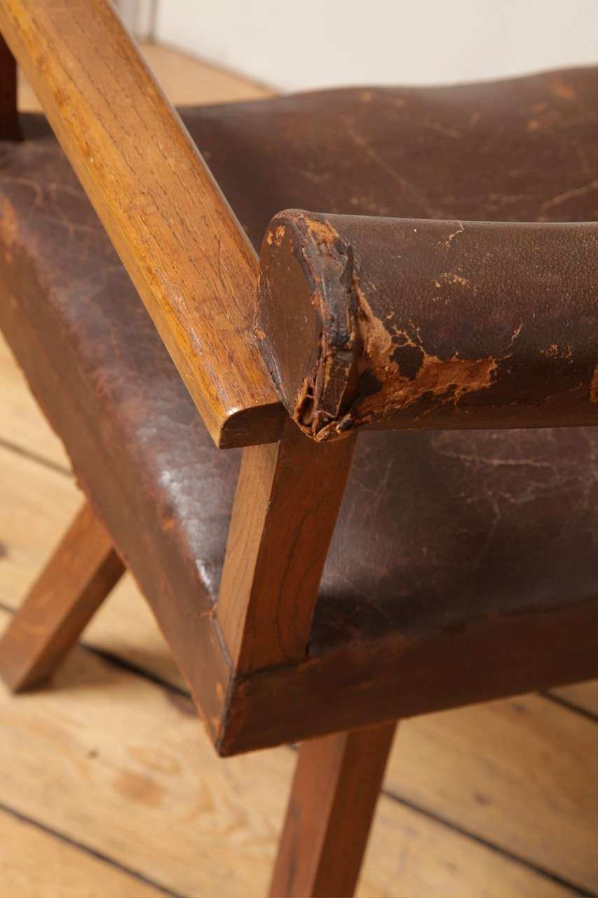 Leather Swivel Desk Chair