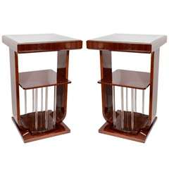 Art Deco Square Lamp Tables 5