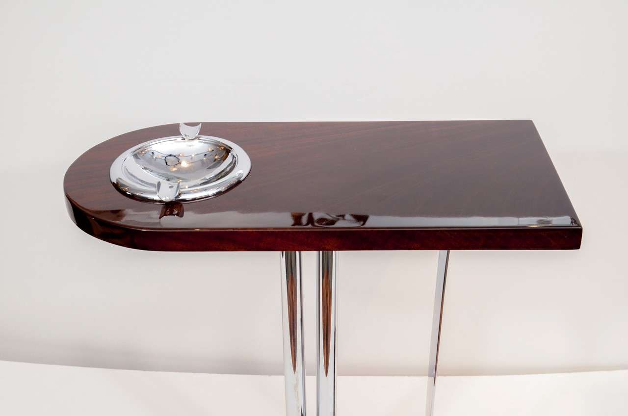 Art Deco Ashtray Side Table at 1stDibs ashtray table, ash tray table