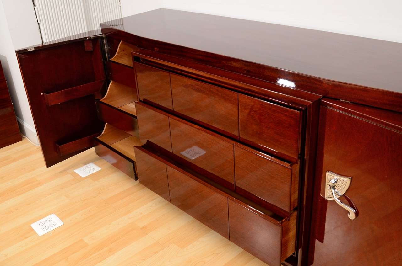 Art Deco Hollywood Regency Buffet For Sale at 1stDibs