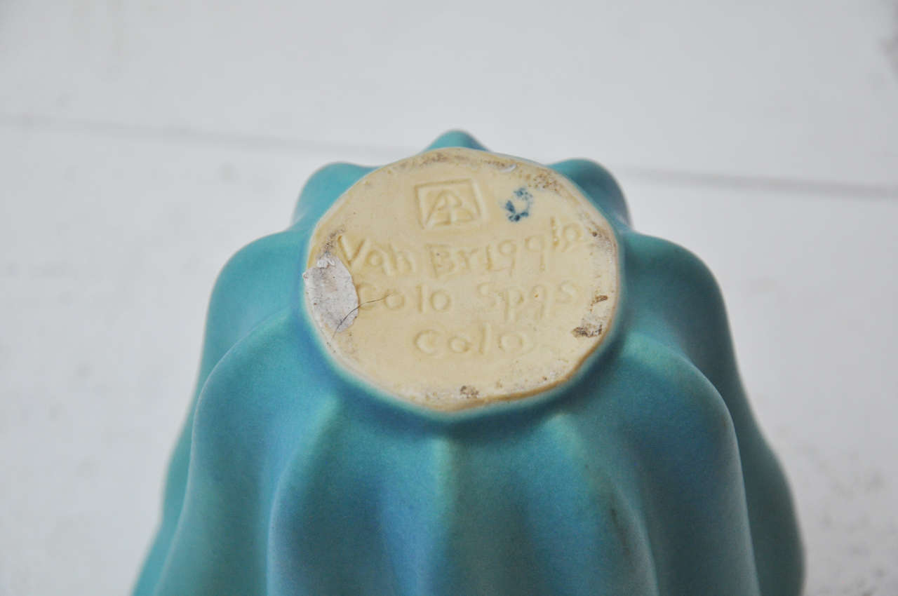 Authentic Van Briggle Pottery Vase 1