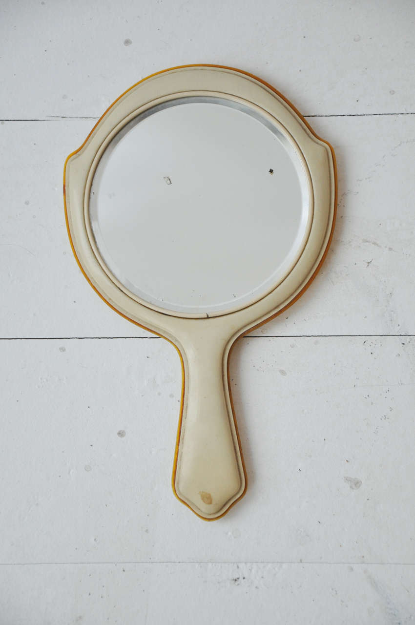 Set of 6 Vintage Hand Mirrors For Sale at 1stDibs