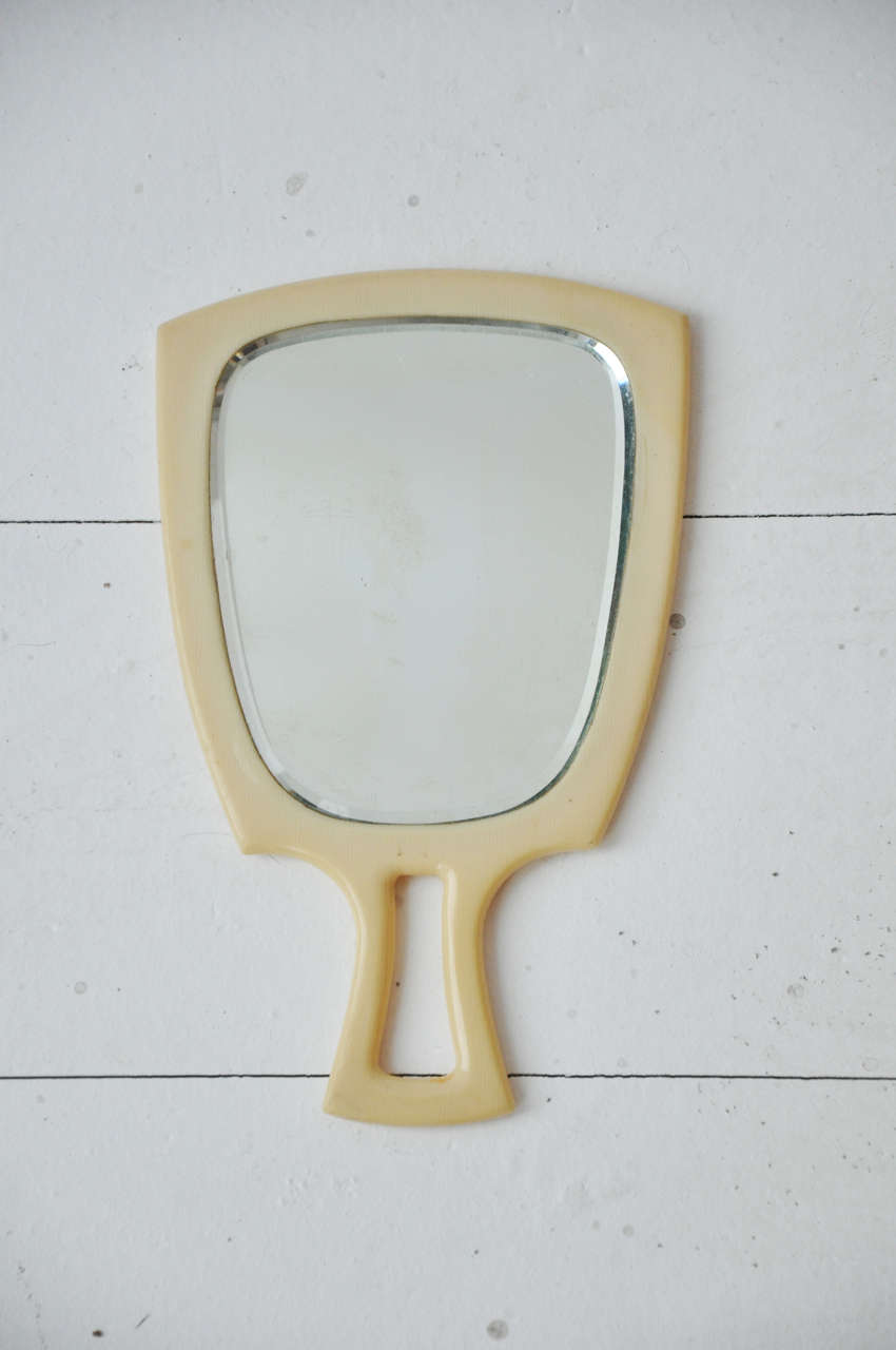 Set of 6 Vintage Hand Mirrors For Sale at 1stDibs