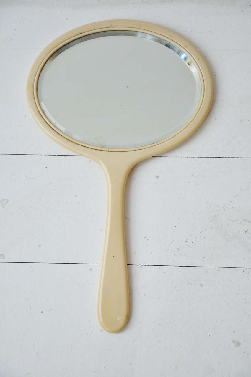 Set of 6 Vintage Hand Mirrors For Sale at 1stDibs