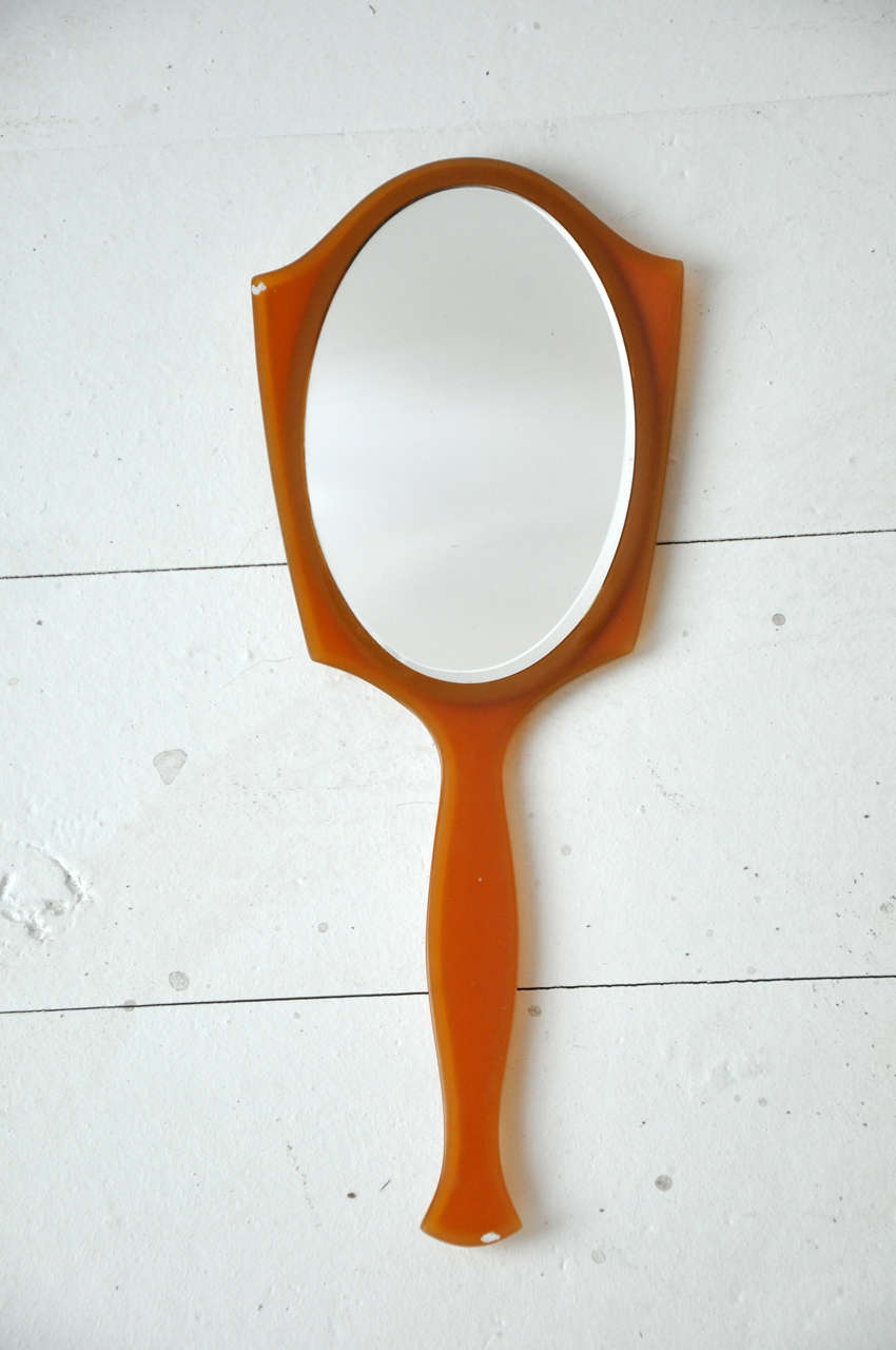Set of 6 Vintage Hand Mirrors For Sale at 1stDibs