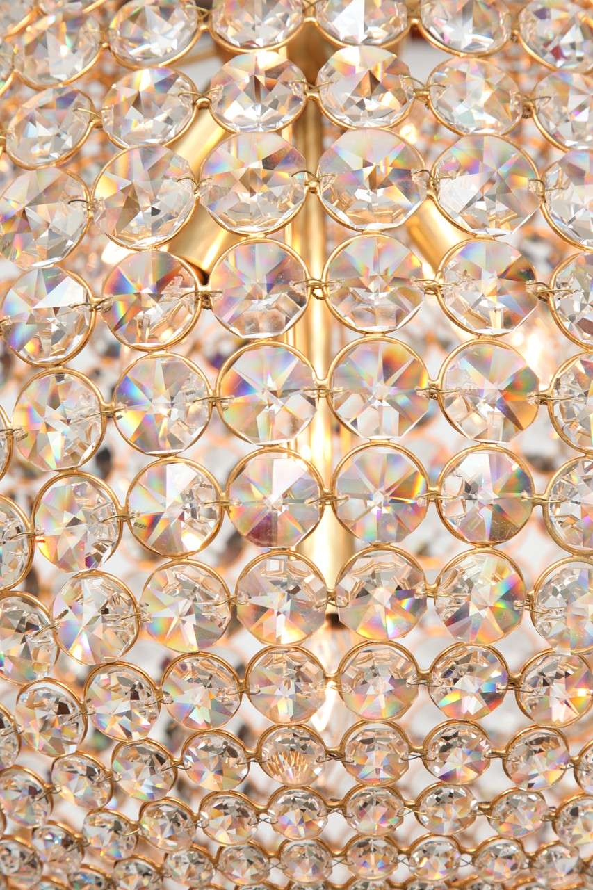 Spectacular spherical chandelier by Lobmeyr at 1stdibs