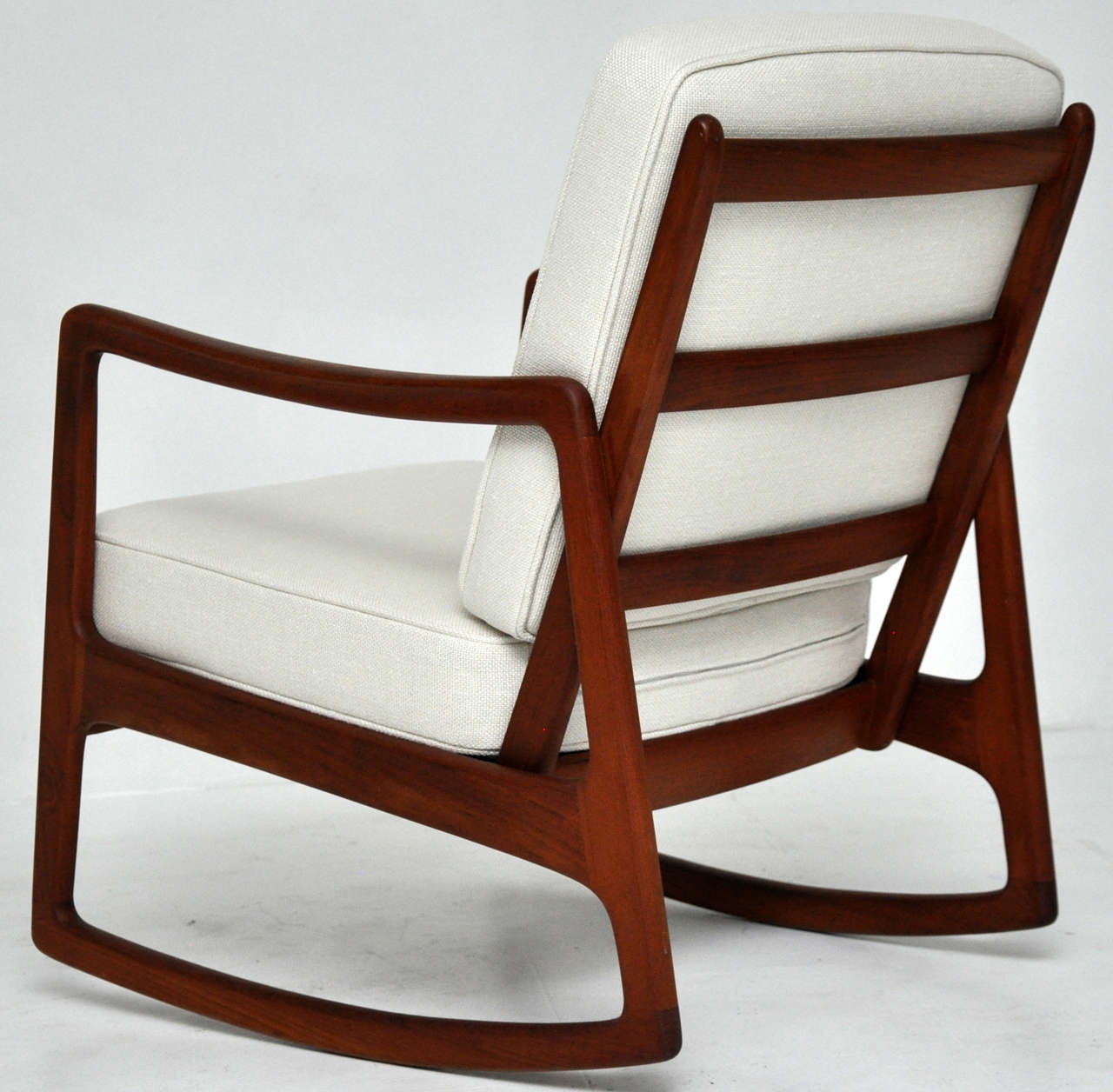 Mid-20th Century Ole Wanscher Rocking Chair