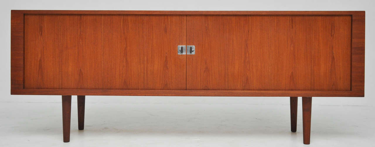 Hans Wegner Tambour Door President Credenza