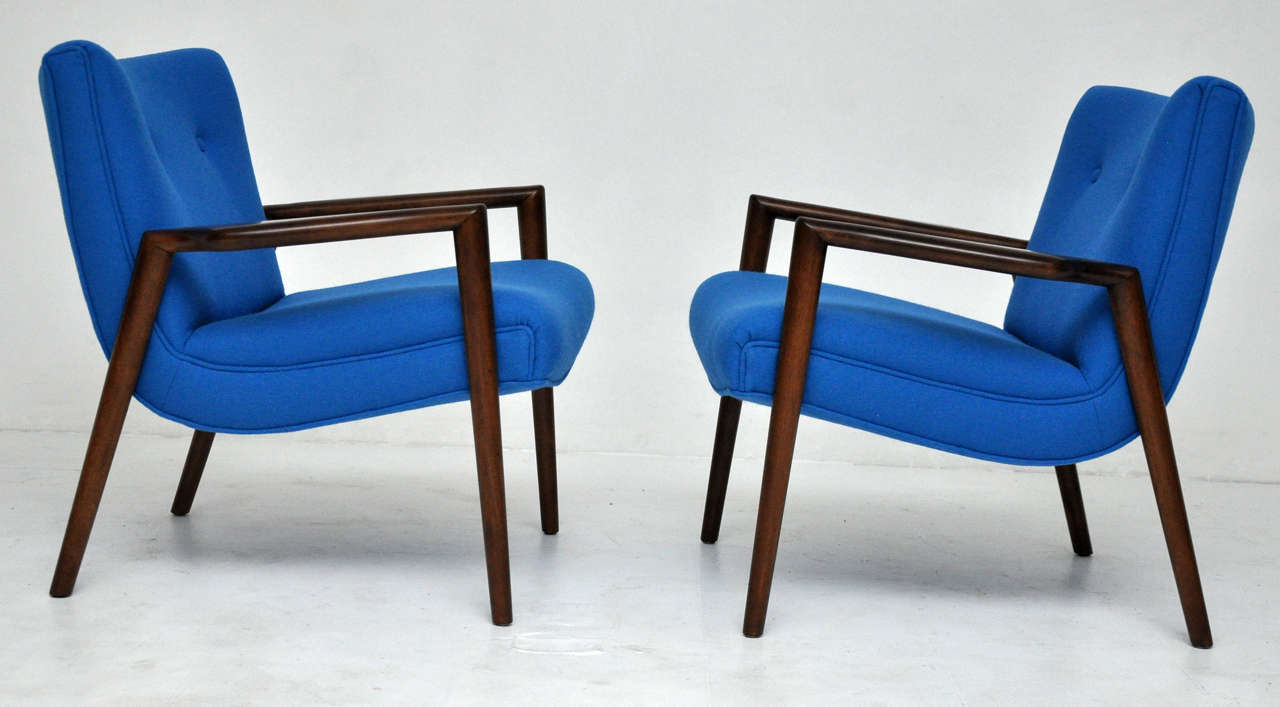 Adrian Pearsall scoop lounge chairs at 1stdibs