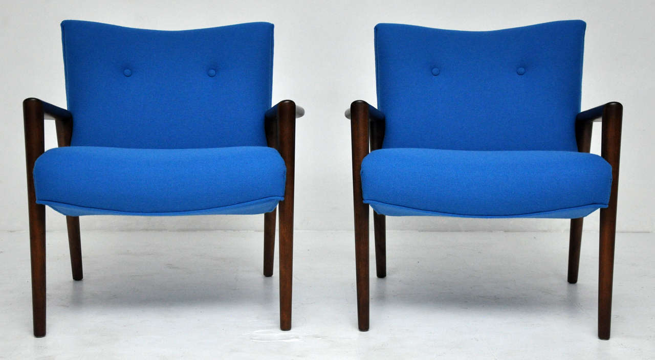 Adrian Pearsall scoop lounge chairs at 1stdibs