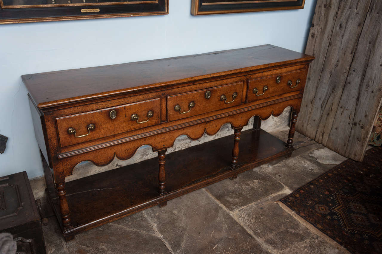 Oak Dresser Base