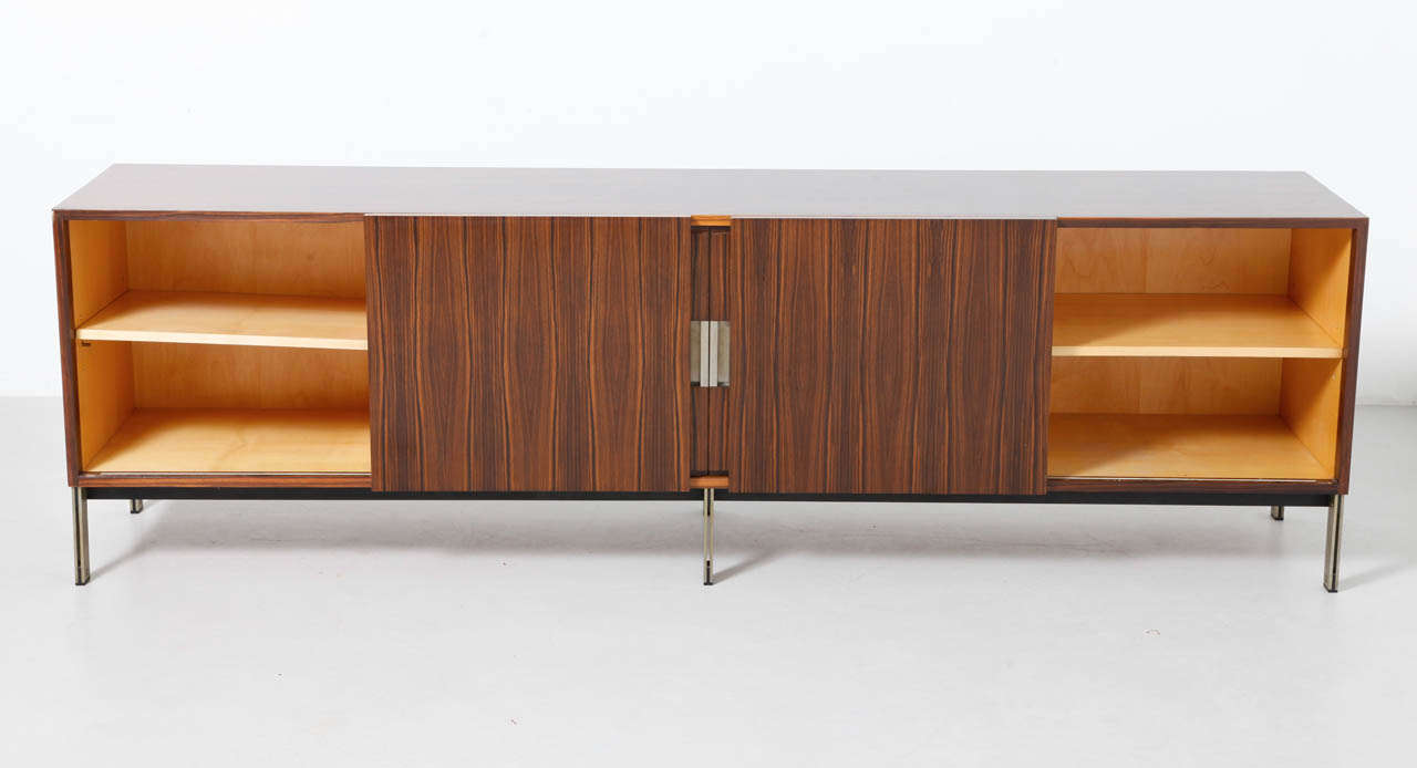 Hand-Crafted Large Sideboard by De Coene Fréres for Knoll international, Belgium 1960s