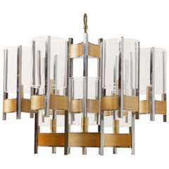 Whimsical Sculptural Sciolari Chandelier.