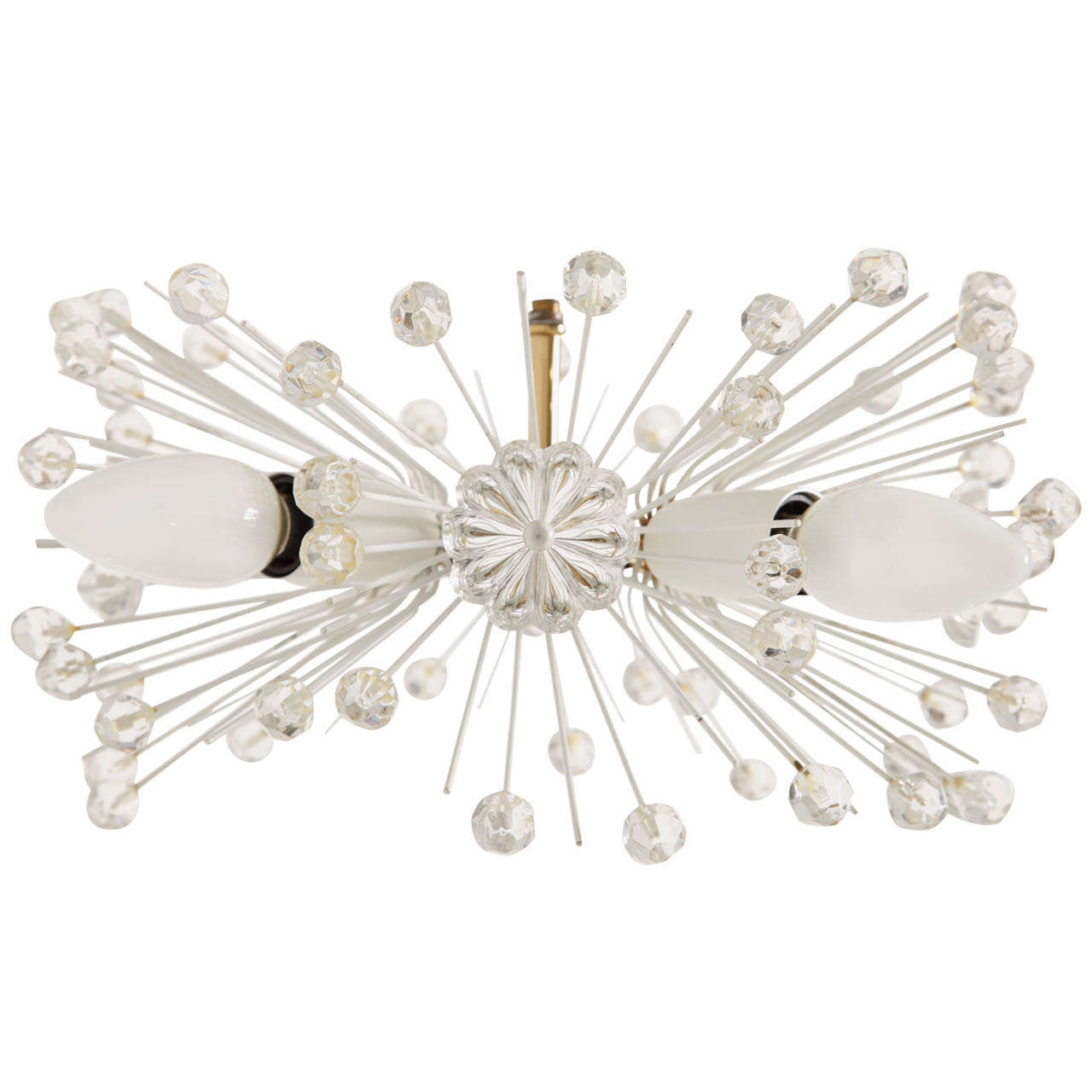 Snowflake Small Chandelier by Emil Stejnar for Rupert Nikoll, Austria 