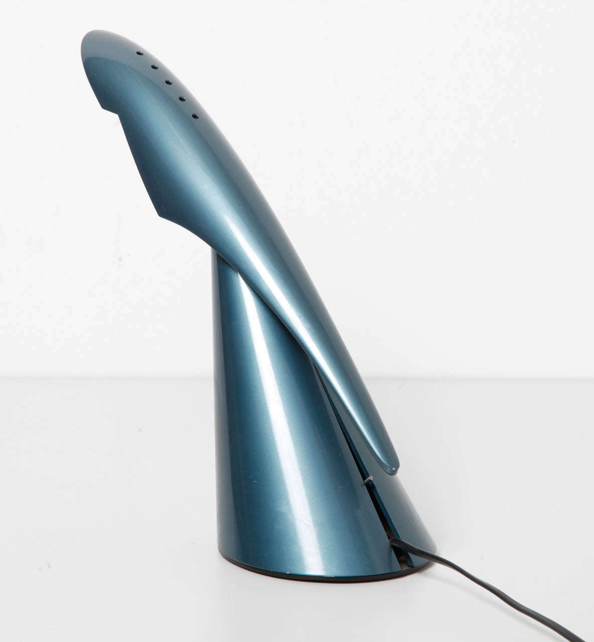 Mid-Century Modern Blue Bird Desk, Table-Lamp by Peter Naumann, ClassiCon Ran