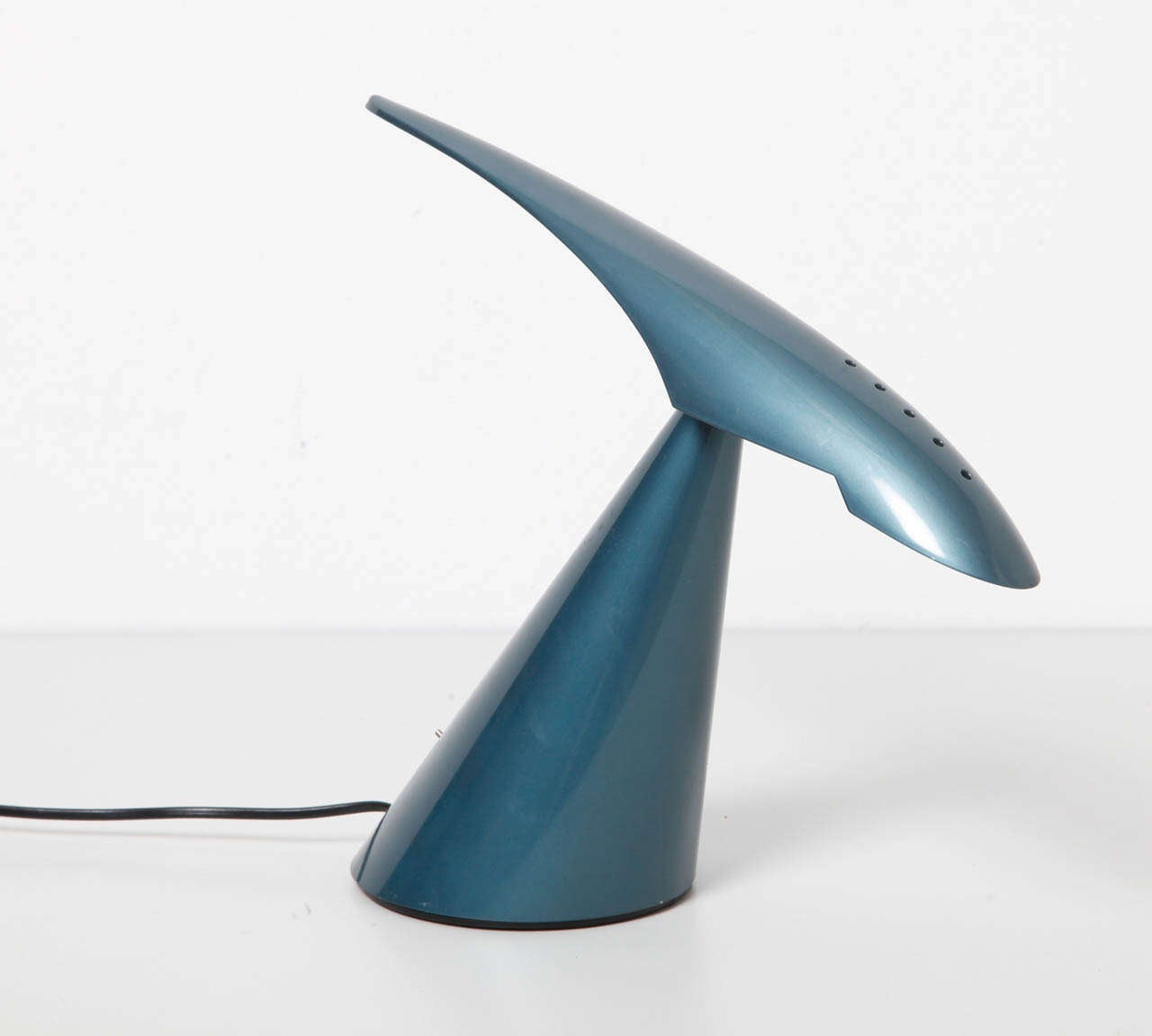 German Blue Bird Desk, Table-Lamp by Peter Naumann, ClassiCon Ran