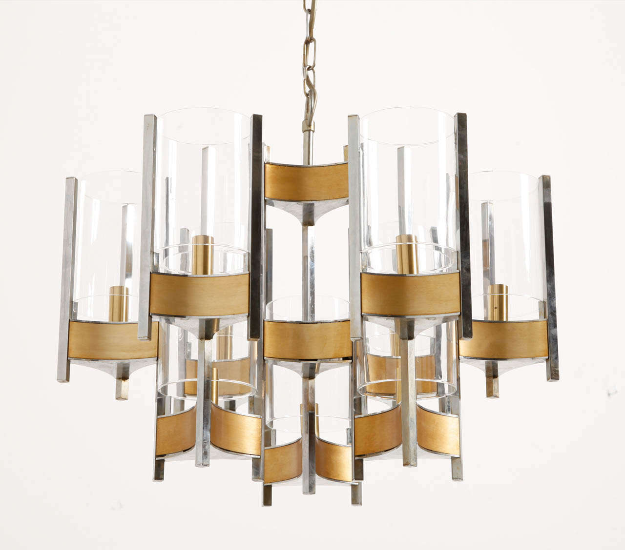 Whimsical Sculptural Sciolari Chandelier. For Sale at 1stDibs