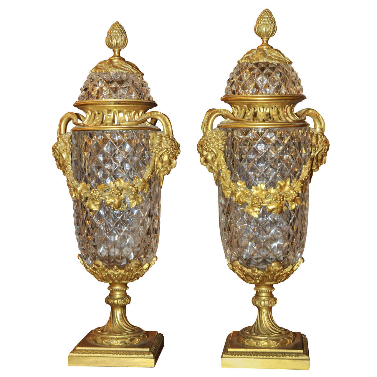Pair of 19th Century Incense-burner For Sale