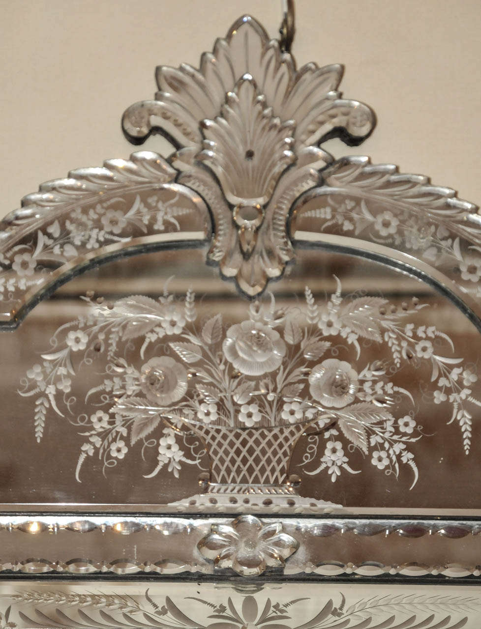 19th Century 1880 Napoleon III Wall Mirror For Sale