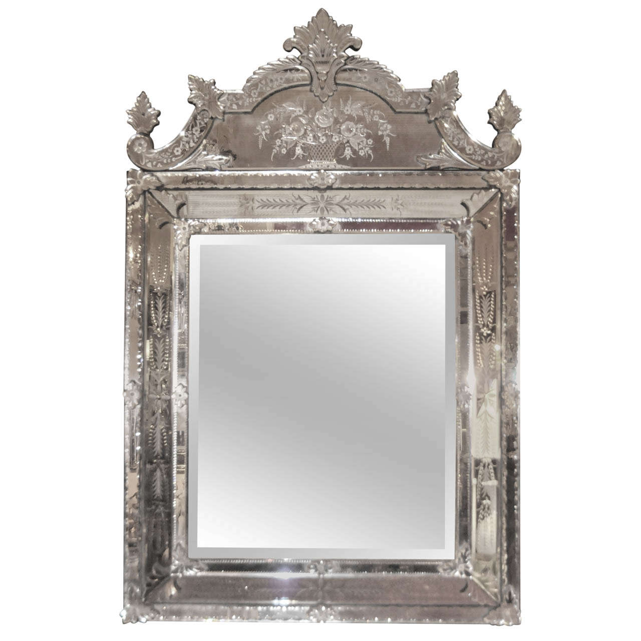 1880 Napoleon III Wall Mirror For Sale