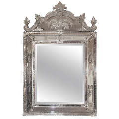 1880 Napoleon III Wall Mirror