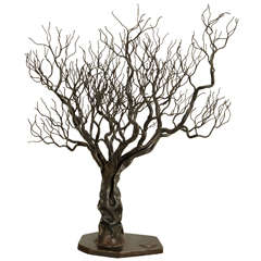 Forged Iron Olive Tree, 2012, by Manuel Simon