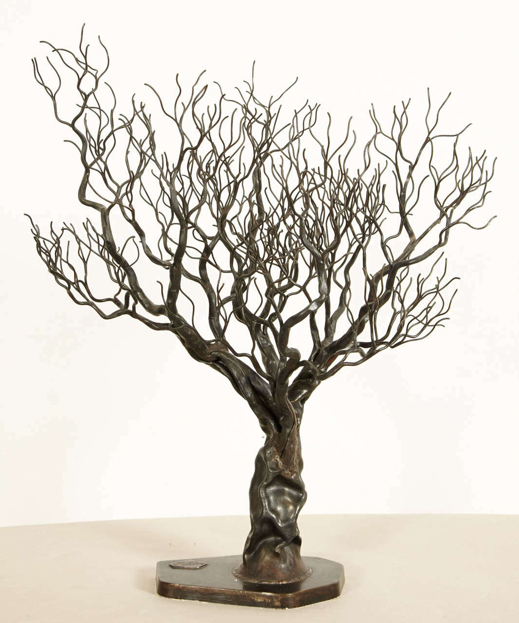 Forged Iron Olive Tree, 2012, by Manuel Simon 1