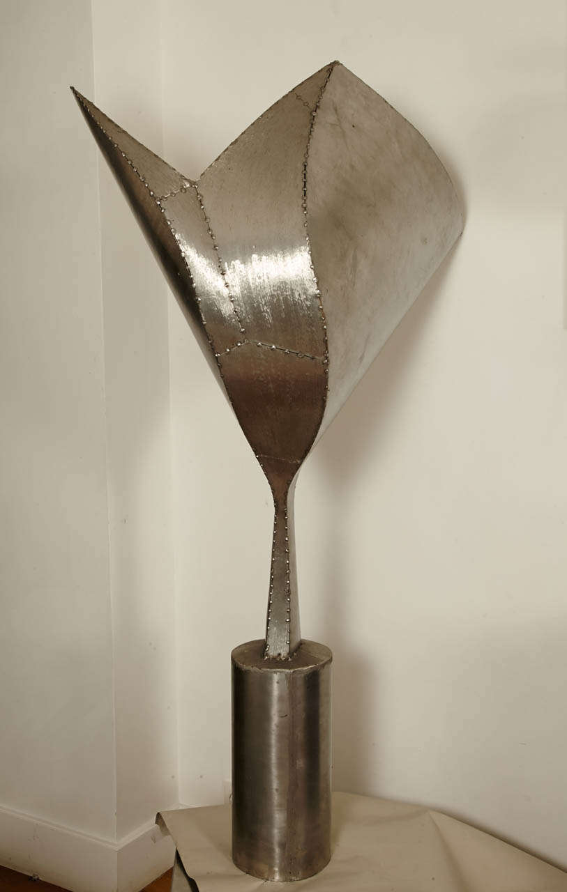 Stahl-Skulptur, Expansion, 1991 von Tloupas Philolaos 4