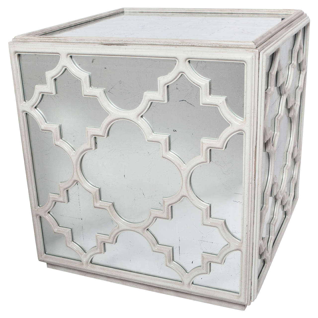 Mirrored Cube, Coffee or End Table